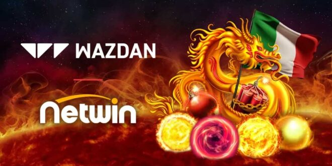 Wazdan娱乐城包网与意大利 Netwin 联手